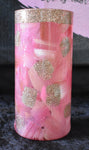 Pink Shimmer Vase