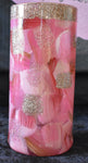 Pink Shimmer Vase