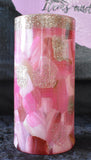 Pink Shimmer Vase